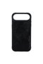 iPhone 17 Air Compatible Magsafe Enabled Linen Fabric Stone Detailed Magnetic Fashion Case 3
