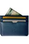 MOORGATE Slim Card Holder - Minimalist Leather Wallet, RFID Blocking Sleeve, Fits Front Po
