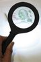 3 Led Illuminated Hand Magnifier 250 Lumen White Light Magnifier 3X Zoom Repairman Magnifier Wt374 - 6