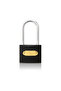 Mep Najma Eco Gray Cast Iron Long Hook Padlock 25mm New - 2