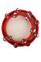 8 Inch Wood Handheld Tambourine Drum - 4