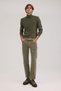 Green Comfort Fit Velvet Sports Pants