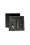 REINE - Set of RFID Card Holder, Key Chain and Pen - Black