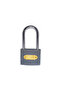 Eco Gray Cast Long Hook Padlock 63mm