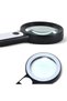 30X 12Lighted Magnifying Glass Portable Double Layer Optical Glass Reading Magnifier 229018 - 6