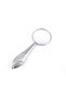 Silver colored 45mm glass lens with exquisite design metal magnifiermg 181558