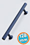 Furniture Kitchen Cabinet Drawer Cabinet Handles Cover Handle Handle Black 128 Mm-12.8 cm Metal Handle