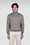 Men's Knitted Silk Wool Turtleneck