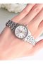 Steel Cord Women's Wristwatch, Gift Box and Bracelet