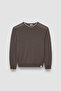 Men's Knitted Wool Roundneck Sweater - 6