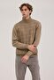 Mink Slim Fit Half Turtleneck Men's Knitwear