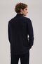 Navy Blue Slim Fit Half Turtleneck Men's Knitwear - 4