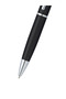 Calais™ Matte Black with Polished Chrome Appointments Ballpoint Pen - 2