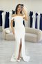Women's Corset Detail Off-Shoulder Draped Evening Dress Baby Blue, Cobalt Blue, Black, Red, White - 4