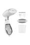 Travel Steamer for Clothes 1500W Foldable Handheld Clothing Wrinkles Remover for Garments