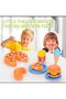 NEW 34pcs Pretend Play Food Set,Kitchen Cutting Toys,BPA Free Plastic Fruits & Vegetable - 4