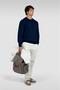 Men's Knitted Wool Roundneck Sweater - 4