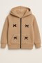 Girl's Hooded Zippered Sweatshirt I Soft Fabric with Bow Detail I School, Nursery I - 3