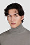 Men's Knitted Silk Wool Turtleneck - 3