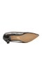 Black Short Thin Heeled Evening Dress Shoes 357188 Z - 5