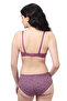 Women's T-Shirt Bra PolyCotton Soft Remvable Padding Seamless Medium Coverage WireFree - 3
