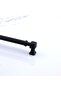 Furniture Drawer Kitchen Cabinet Cupboard Handles Kulb 12.8 cm 128 mm Flat Black Metal Handle - 4