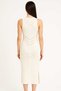 Women's Knitwear Dress Transparent Detailed Strap Knitwear Dress - 4