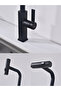 Kitchen Sink Faucet 3 Functions with Spiral Black Color - Stainless Steel - 7