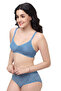 Women's T-Shirt Bra PolyCotton Soft Remvable Padding Seamless Medium Coverage WireFree - 2