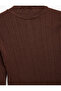 Ruffle Detailed Stand Collar Long Sleeve Knitwear Sweater - 3