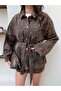 Belted Leopard Print Jacket - 6