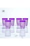 Crystal Decor Colorful Water Glass Set of 6 275ml - 2