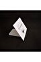 10 Pcs Pvc White Label Holder Stand Backward Facing, Label Holder Apparatus Paper Holder, Display Rack Label Holder - 4