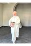 Women's Long Maxi Length Bearded Knitwear Cardigan - 3