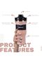 1000ml Insulated Water Bottle Tumbler with 2-in-1 Straw & Sip Lid – Keeps Drinks Hot 12H / Cold 24H - 4