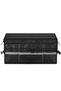 Trunk organizer, box type, with side pockets, foldable, 30x58x33cm, black - 6