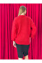 Women's Oversize Casual Knit Sweater – Crew Neck Relaxed Fit - 4