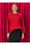 Women's Oversize Casual Knit Sweater – Crew Neck Relaxed Fit - 6