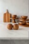 Akasya 2-Piece Ball Salt and Pepper Shaker Set - Stylish and Natural - 5