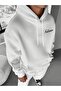 Manfinity Hypemode Men's Text Graphic Hooded Sweatshirt Vacation Graphic Long Sleeve Hoodie