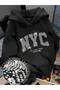 Reshift Plus Size Women's Slogan Letter'Nyc All Girls Team Sports Club' City Name Graphic Rh - 3