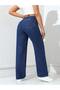 Women's Baggy Fit High-Waisted Denim Washed Jeans - 2