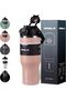 1000ml Insulated Water Bottle Tumbler with 2-in-1 Straw & Sip Lid – Keeps Drinks Hot 12H / Cold 24H