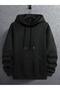 Men's Casual Loose Fit Printed Hoodie Sweatshirt, Fashionable & Stylish, Suitable for Autumn/ - 2
