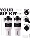 1000ml Insulated Water Bottle Tumbler with 2-in-1 Straw & Sip Lid – Keeps Drinks Hot 12H / Cold 24H - 7