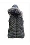 Women's Mid-Length Hooded Vest Size m - 3
