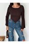 Spanish Sleeve Detailed Crop Blouse - 4