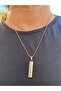 Steel Ball Chain Necklace Piano Men's Necklace - 4