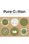 Luxury Hotel Collection Bed Sheets – 4-Piece Double Set, White Striped, 100% Cotton Comfort - 7