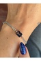 Women's Steel Bracelet Chain Silver Color Minimal - 6
